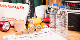 Disaster preparedness and emergency safety first aid kit